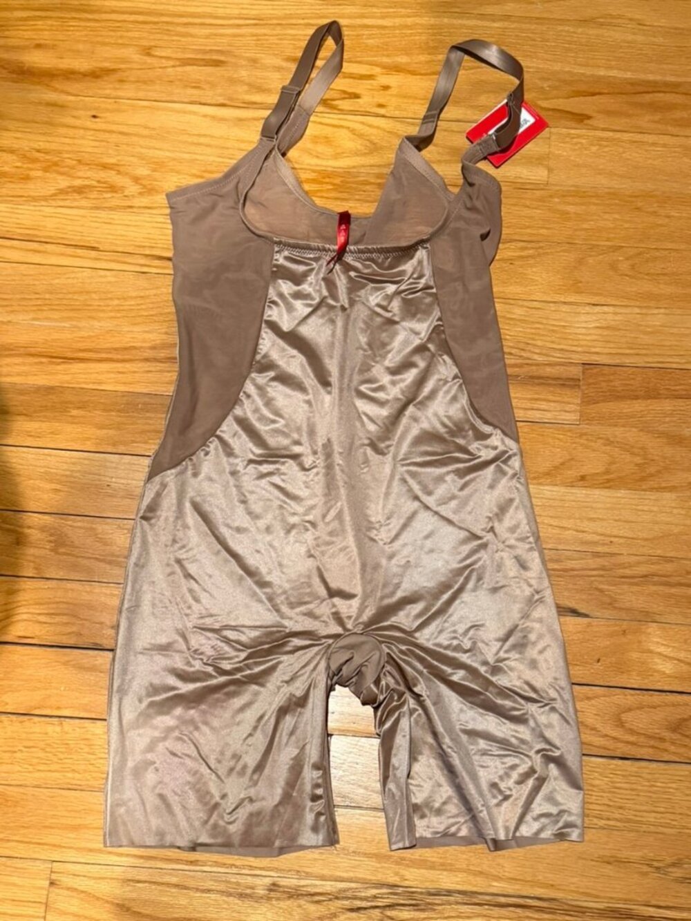NWT Spanx Open-Bust-Mid-Thigh Bodysuit Sz XL